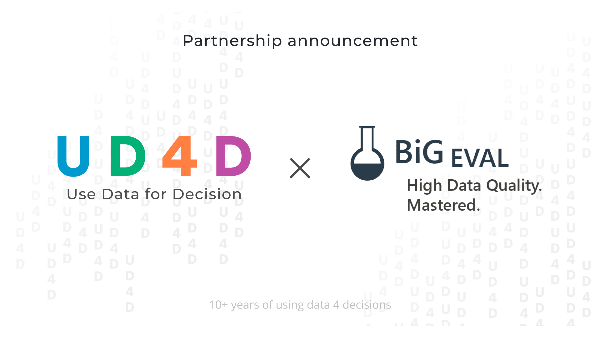 Partnerství s BiG EVAL